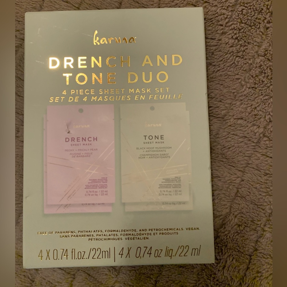 Karuna Drench and Tone Masks - Picture 1 of 2
